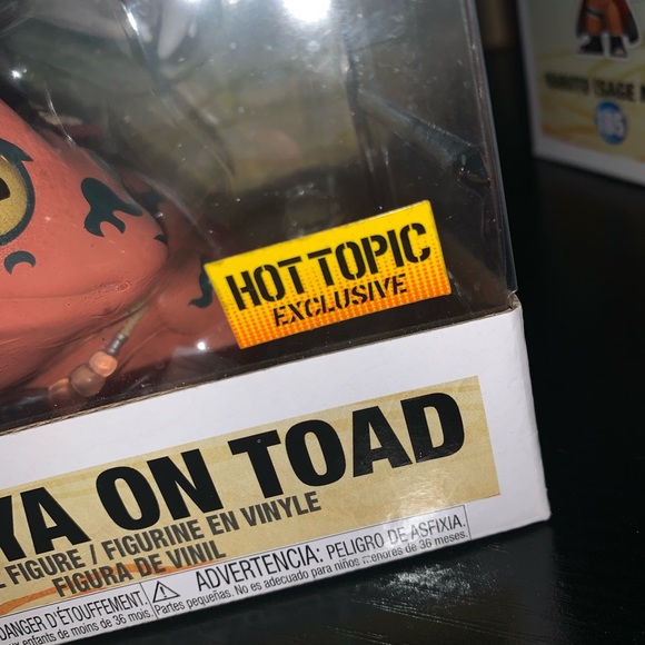 Jiraya on toad funko pop + 1 free funko pop included - Picture 6 of 6